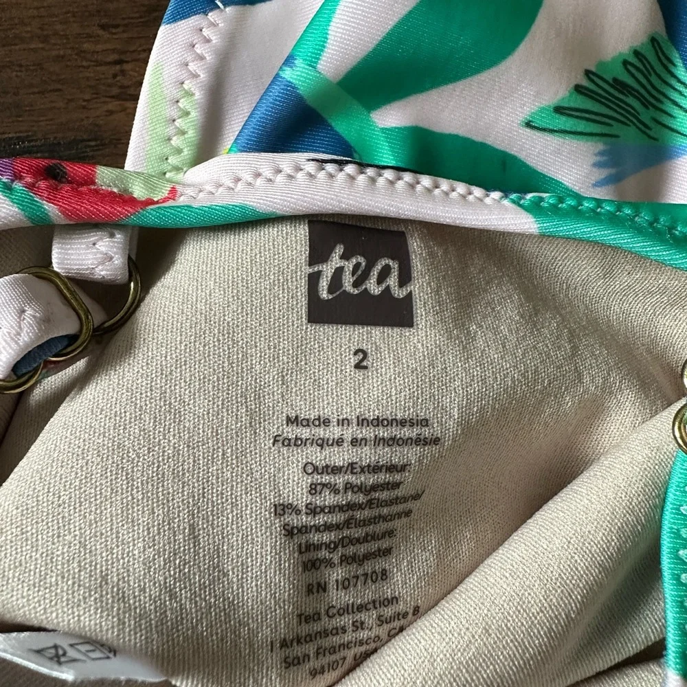 OFFERS WELCOME! Tea Collection Parrot Swimsuit 2T: NWT